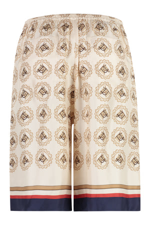 Ivory Ladies' Silk Shorts - FW23 Collection