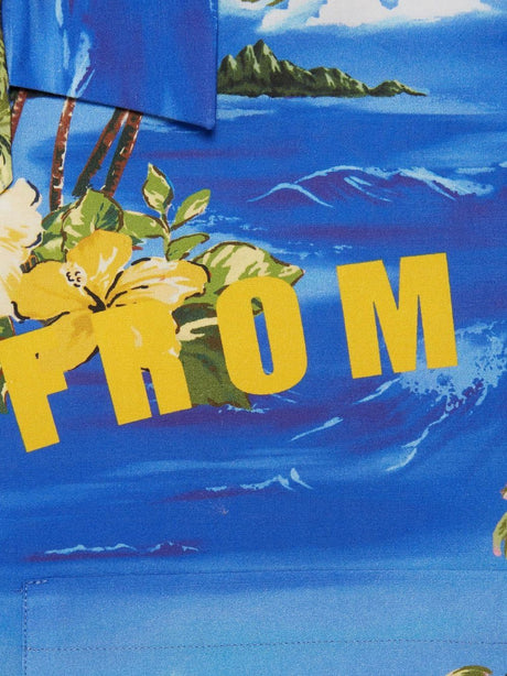 海洋棕榈男士保龄衫 - 原创 22 秋冬系列