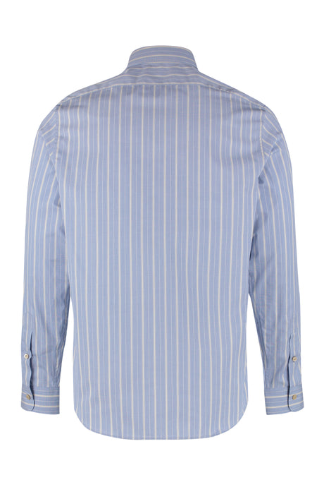 Men's Aviomilk Oxford Striped Box Shirt