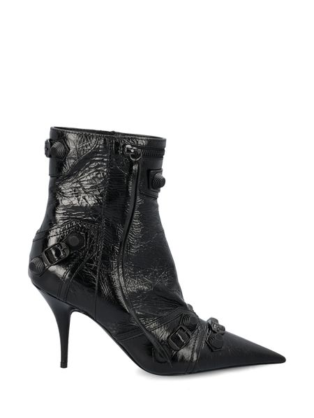 BALENCIAGA Striking & Edgy: The Cagole H90 Booties for the Fearlessly Fashionable