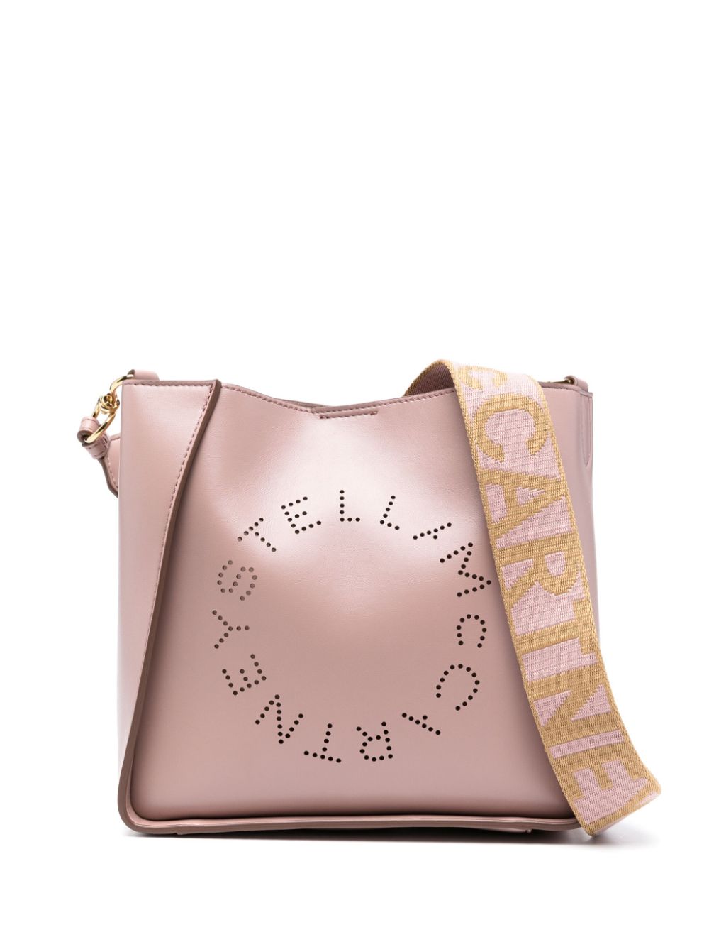 STELLA MCCARTNEY Powder Pink Faux Leather Handbag - Shoulder Bag for Women