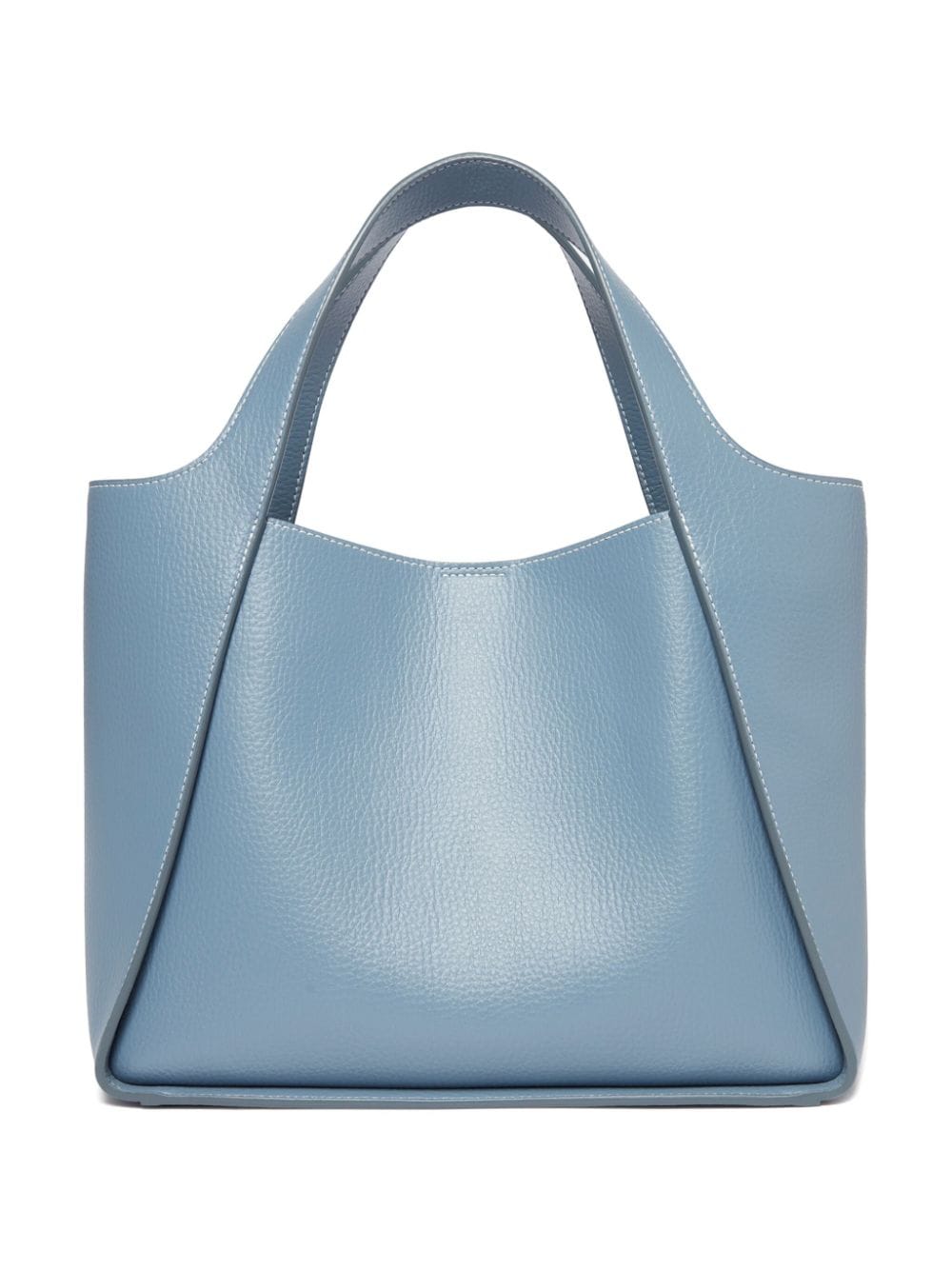 天空藍色品牌雕花手提包 - 多功能豪華款式