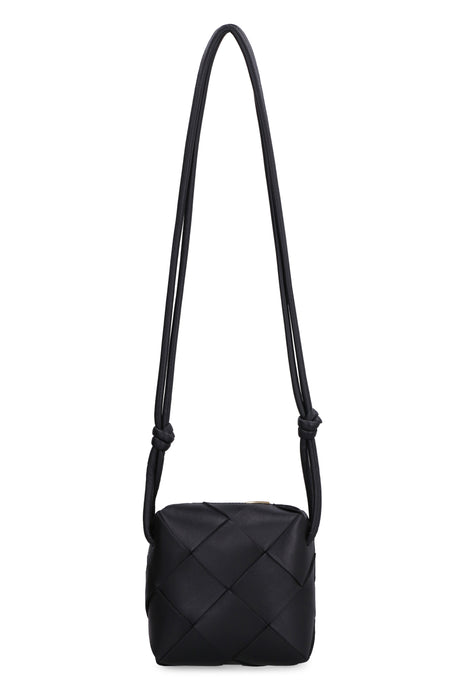 高級感溢れる黒のミニクロスボディハンドバッグ-女性向けのデザイナーショルダーバッグ