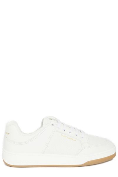 SAINT LAURENT Minimal Leather Sneaker for Women - SS24 Collection