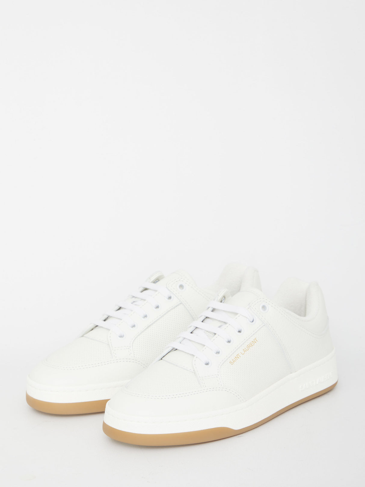 SAINT LAURENT Minimal Leather Sneaker for Women - SS24 Collection