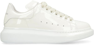 ALEXANDER MCQUEEN Chunky Sole White Leather Sneakers for Women - FW22 Collection