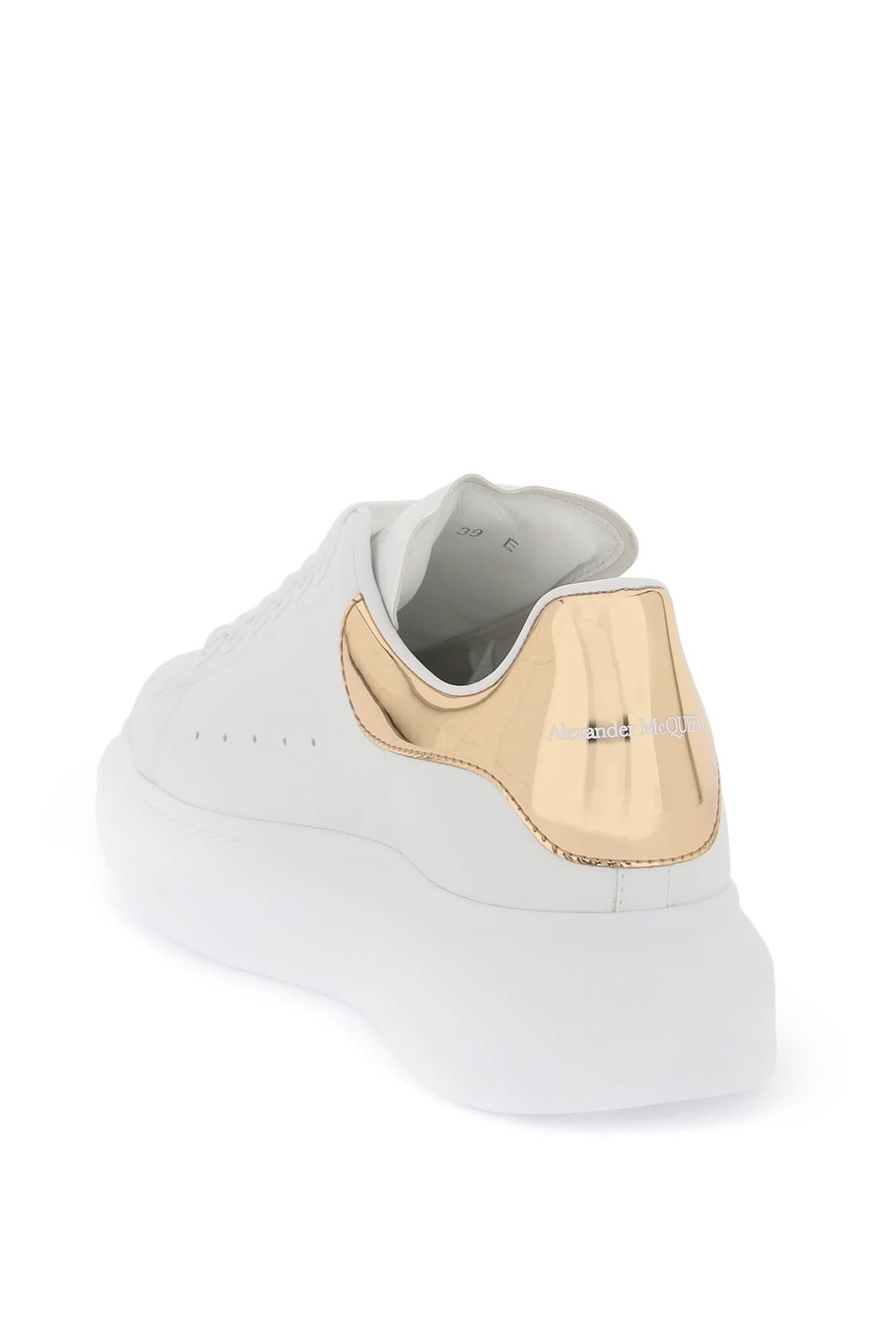 ALEXANDER MCQUEEN Women's Multicolor Oversized Leather Sneakers for SS24