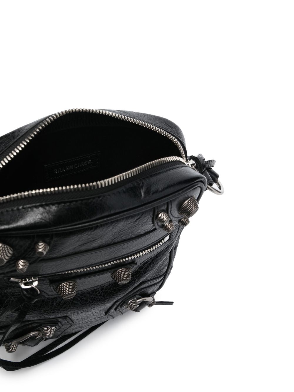 BALENCIAGA Luxurious Leather Crossbody Messenger Bag for Men
