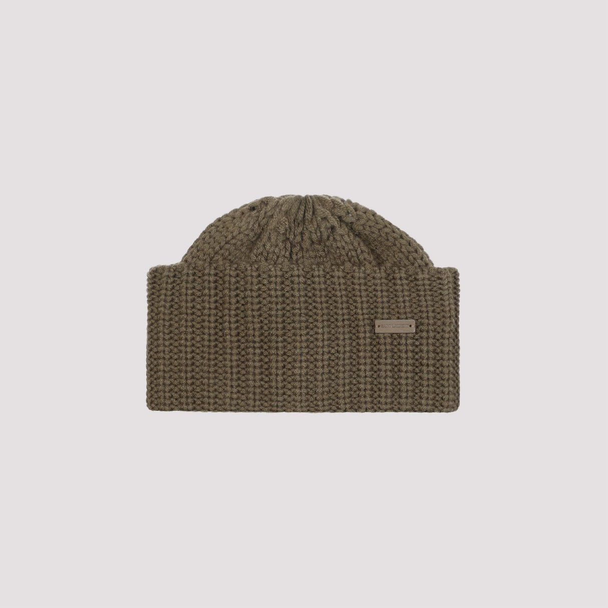 Green Cashmere Hat for Women - FW23 Collection by Saint Laurent