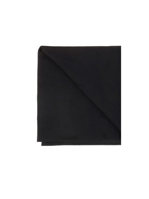 Black Foulard Scarf Backpack for Women