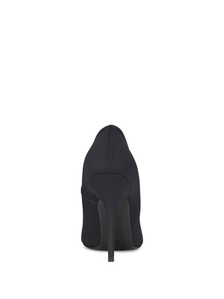 BALENCIAGA Black Pointed Toe Stiletto Heel Pumps for Women