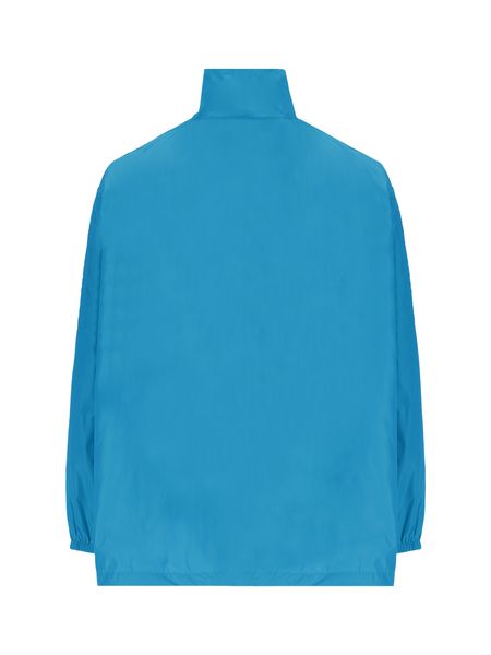 Men's Blue Cotton Jacket for FW23