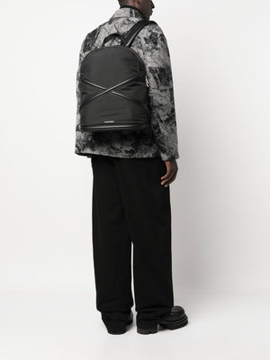 ALEXANDER MCQUEEN Men's Black Polyamide Backpack for FW23
