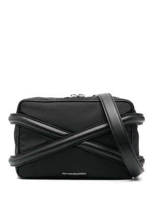 ALEXANDER MCQUEEN Harness Camera Handbag: Fashionable Crossbody for Men - FW23
