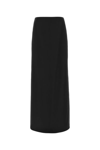 經典黑色絲質裙子 - SS23系列