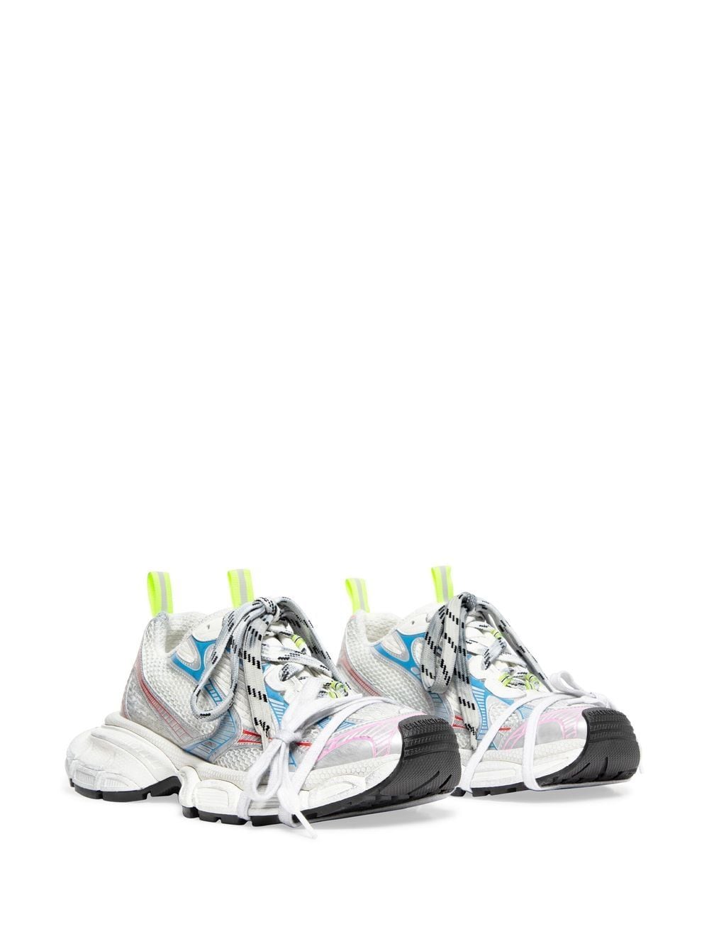 Giày Sneaker 3XL Có Chi Tiết Ren Màu Trắng Cho Nam - Bền Vững và Thời Trang