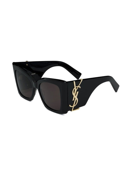 SAINT LAURENT Stylish Brown Sunglasses for Women | SS24 Collection