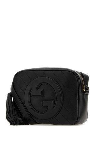 GUCCI Elegant Black Leather Handbag for Women - SS24 Collection
