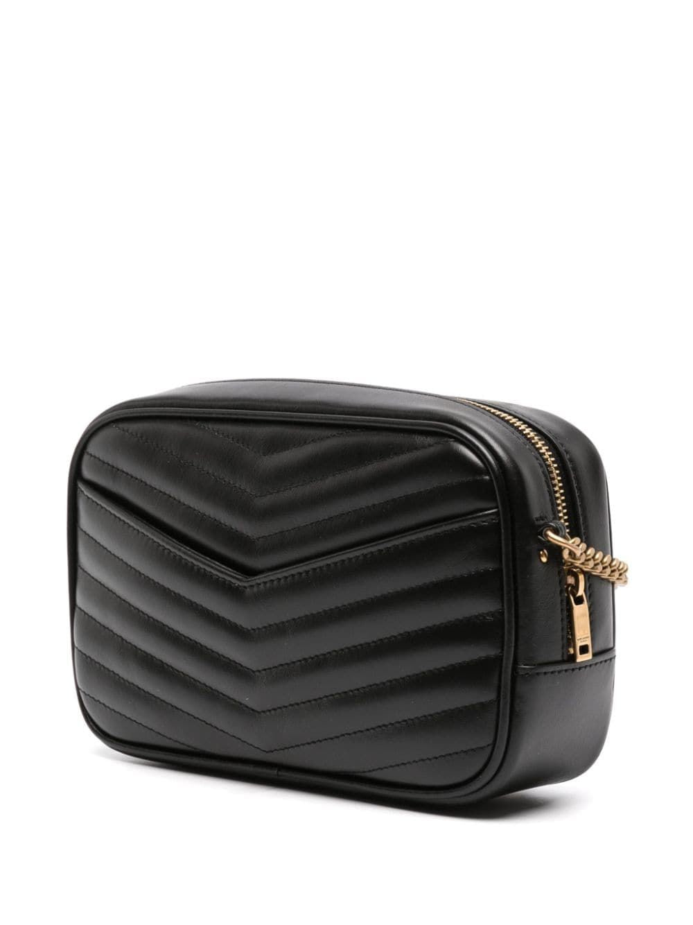 SAINT LAURENT Mini Calfskin Leather Crossbody Handbag in Black for Women – Spring/Summer 2024