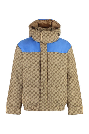 GUCCI Luxurious Beige Down Jacket for Men -FW23