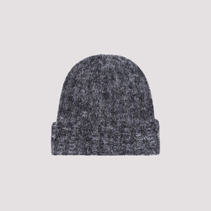 男士灰色羊毛帽子，暖心合身的FW23季節精品