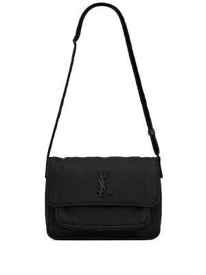 SAINT LAURENT Stylish and Practical Black Camera Handbag for Men