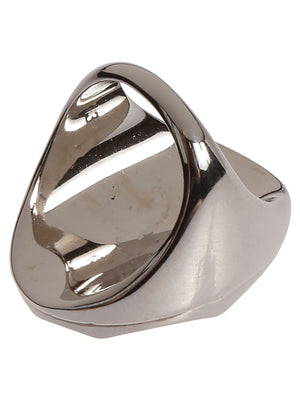 粗壯銀石戒指 — 高級設計師訂製女款