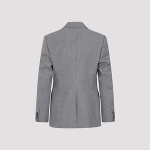 Áo Jacket Đen Nam 100% Lông Cừu FW23 Collection