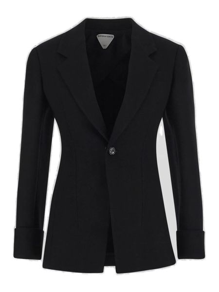 Black Structured Jacket for Women