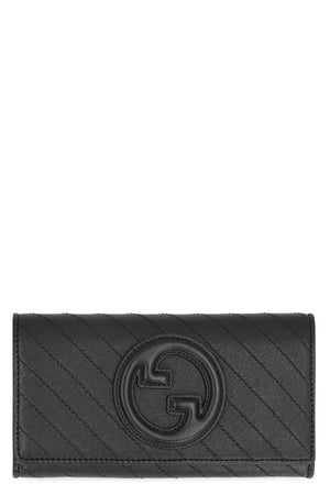 Chic Black Leather Wallet for Stylish Women