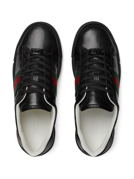 GUCCI Fashionable Black Sneakers for Women - 24SS Collection