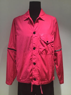 Áo khoác dành cho nam màu hồng phấn với tay rời