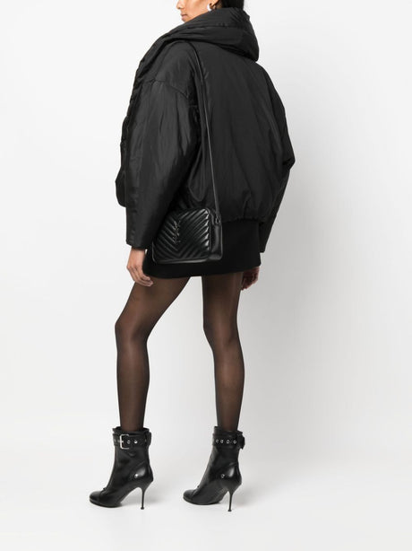 SAINT LAURENT Luxurious Nero Shoulder & Crossbody Bag for Fashionable Women