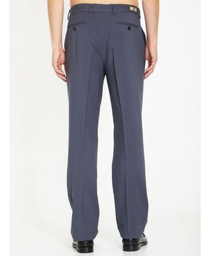 GUCCI Vintage Grey Wool Trousers for Men - FW23 Collection