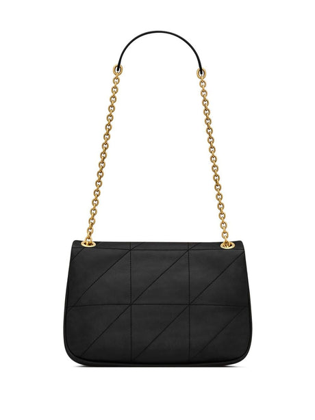 4.3小号时尚羊皮黑色肩带手提包-经典法国时尚品牌