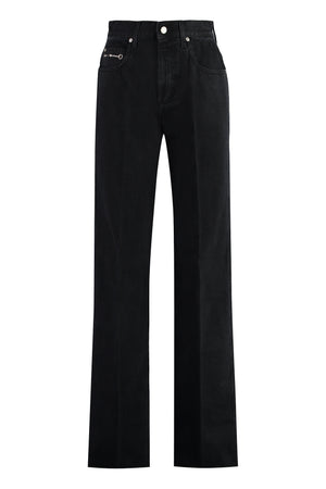GUCCI Black 5-Pocket Straight-Leg Jeans