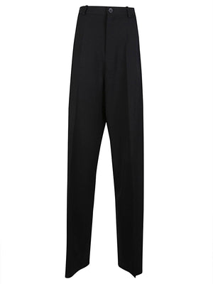 Women's Black Tailored Trousers for FW23