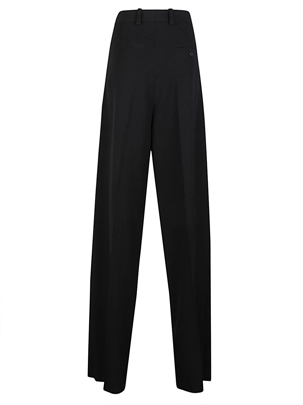 BALENCIAGA Women's Black Tailored Trousers for FW23