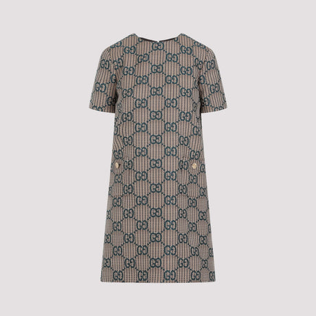GUCCI Elegant Wool Dress for Women - SS24 Collection