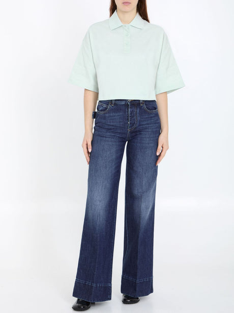 BOTTEGA VENETA Wide-Leg Denim Jeans for Women - SS24 Collection