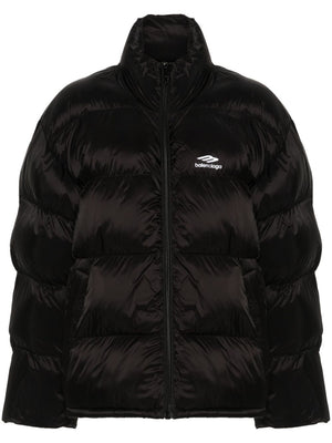 时尚女装-SS24冬季黑色标志性羽绒夹克