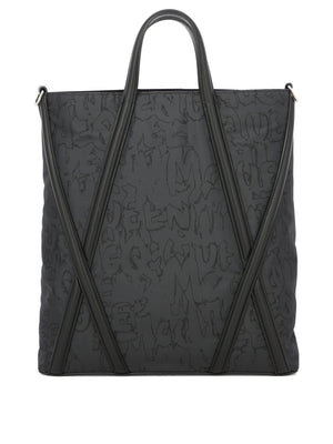 ALEXANDER MCQUEEN Luxury Black Shoulder Handbag for Men