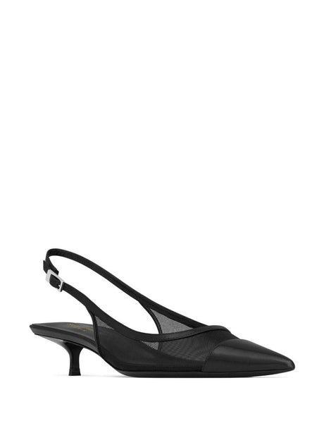 Giày cao gót đen cao cấp dành cho phụ nữ trong bộ sưu tập SS24