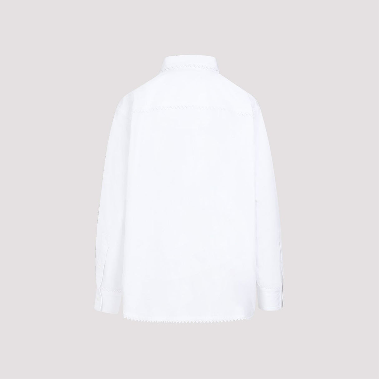 ホワイトコットンシャツ - SS24コレクション