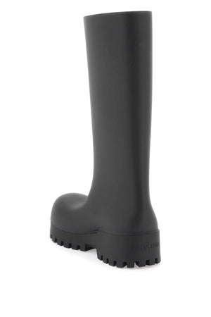 Women's Black Bulldozer Rain Boots by Balenciaga