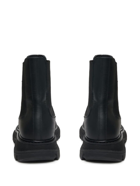 Wander Leather Chelsea Boots - Black