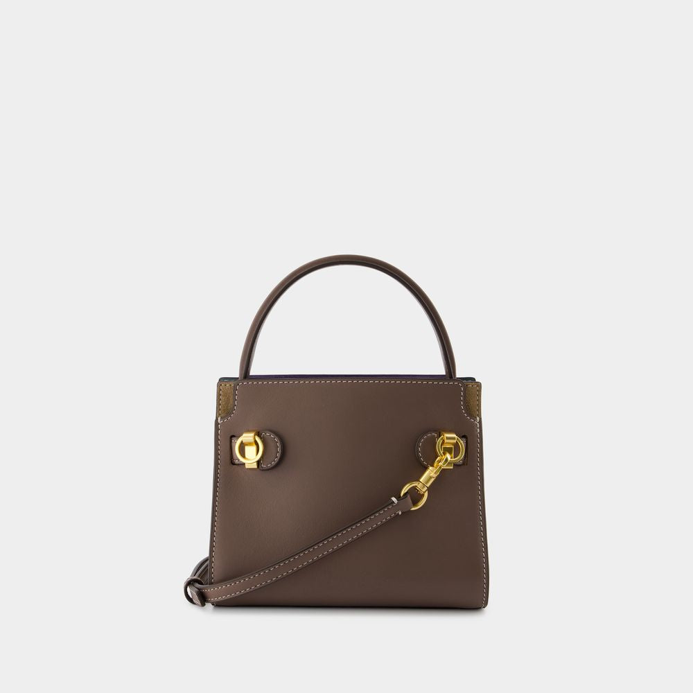 TORY BURCH LEE PETITE DOUBLE Handbag