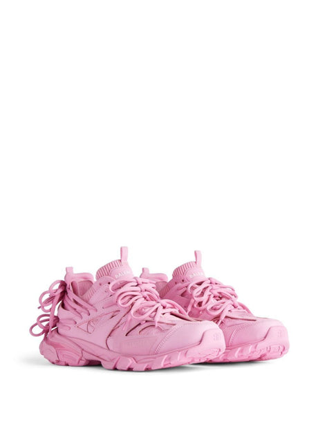 BALENCIAGA Pink Track Corset Sneakers for Women - SS24 Collection