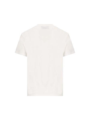 コットン白Tシャツ グッチロゴ - レディース FW24