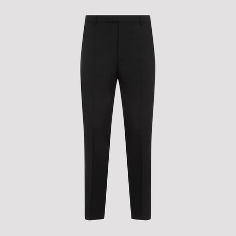 GUCCI Elegant Black Wool-Blend Trousers